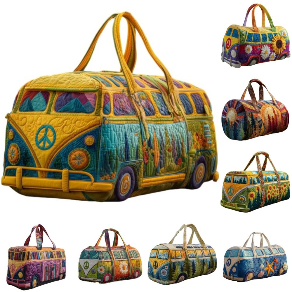 Home Gym Packages - Adjustable Strap Quilted Duffle Bag 3D