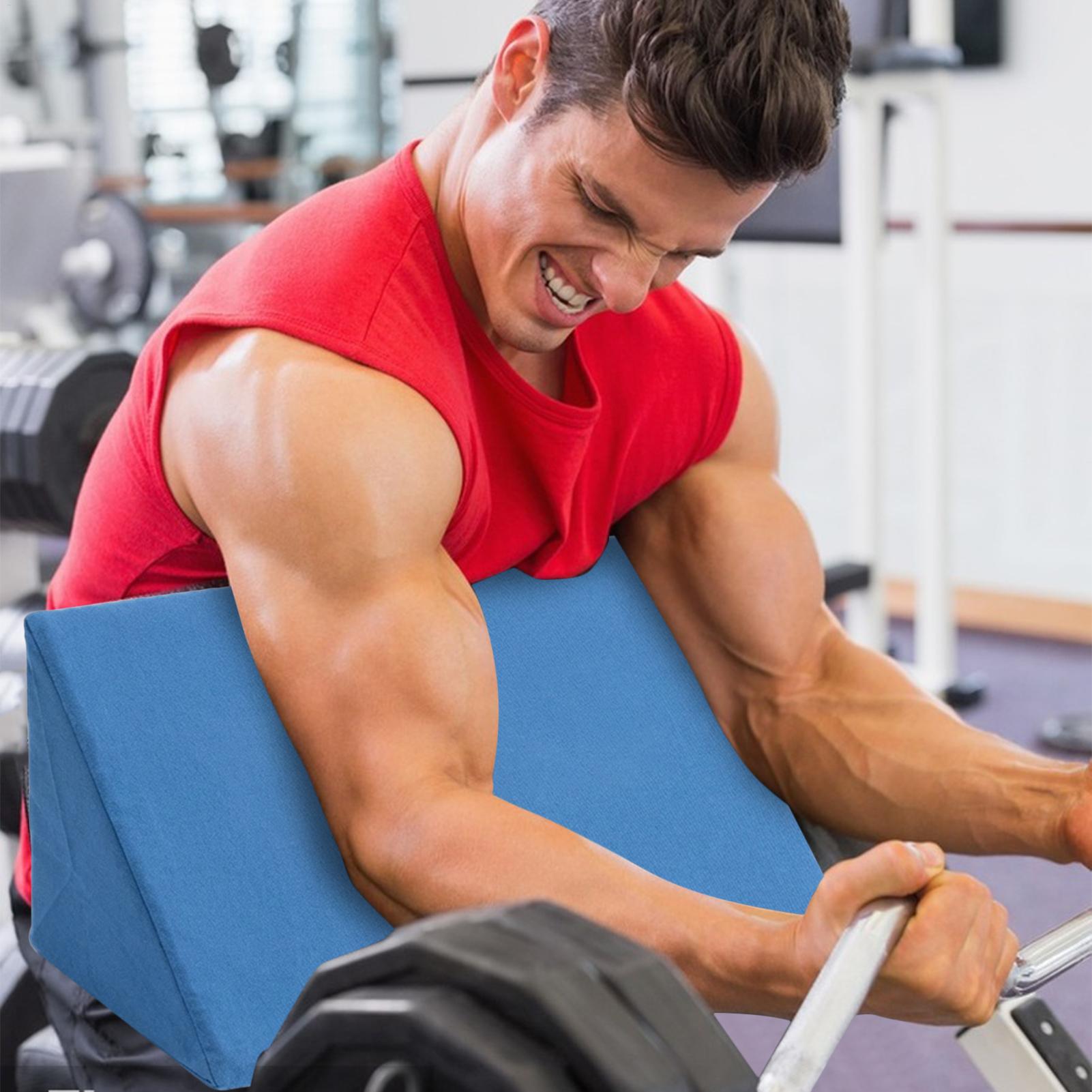 Home Gym Bench - Preacher Curl Pad, Barbell Bench Arm
