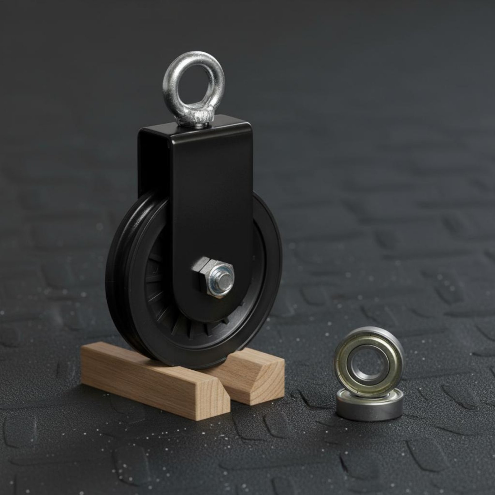 Home Gym System - DIY Fitness Pulley Bracket Silent Fixed