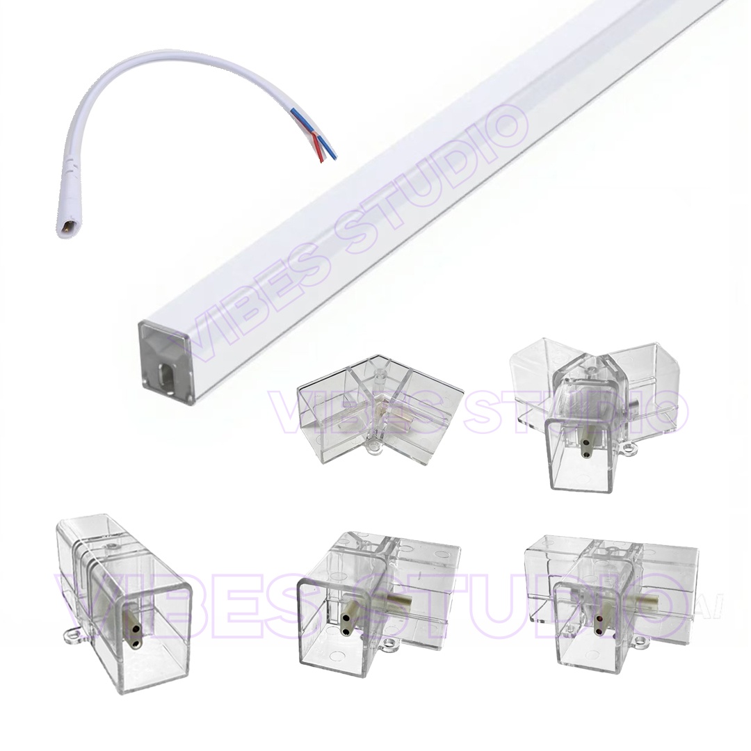 Home Gym In Garage - Hexagon LED Light 6500K Natural Bright
