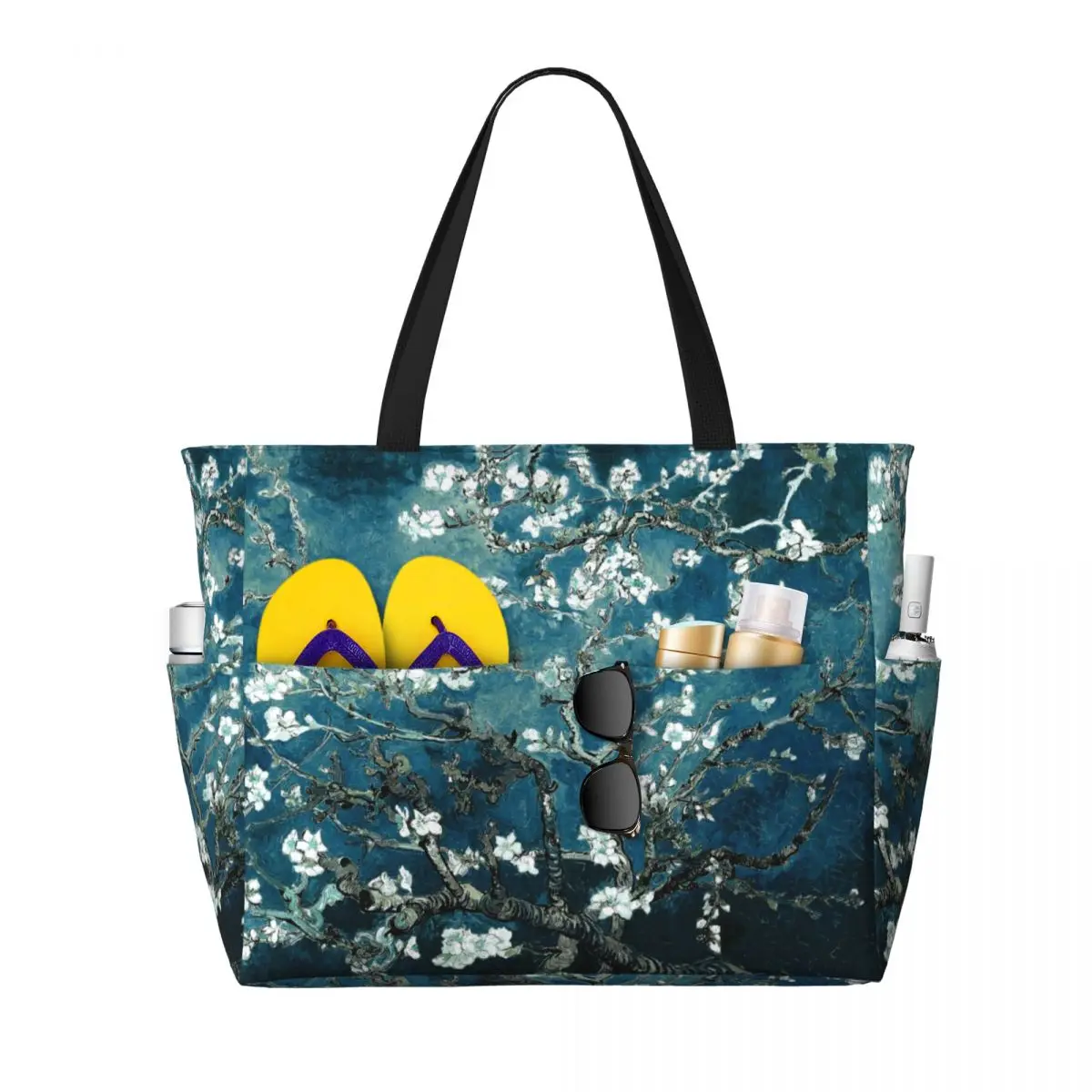 Home Gym Packages - Custom Van Gogh Almond Blossoms Tote
