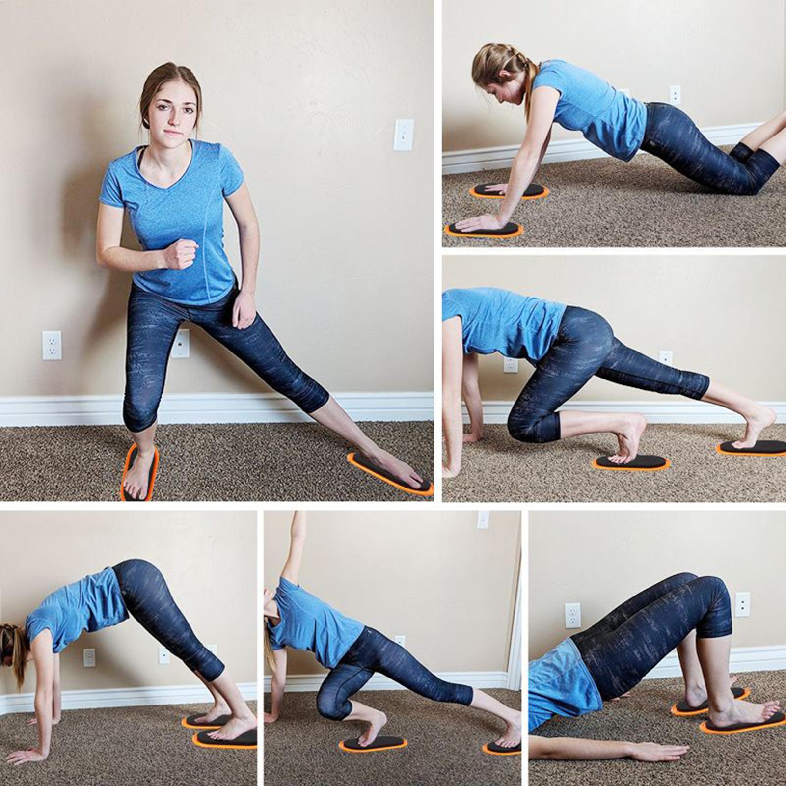 Workout Sliders Disc Oval Shap - Home Gym Workout ulasan dan harga