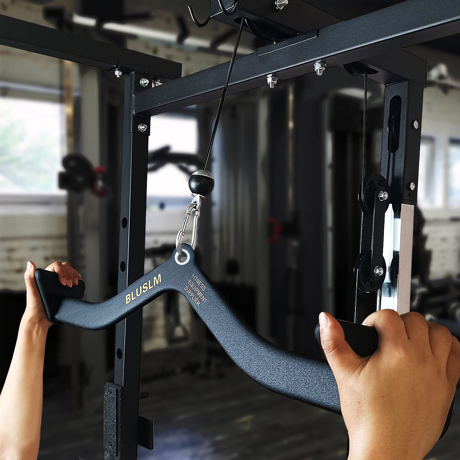 Home Gym Fitness Lat Pull Down - Home Gym System ulasan dan harga
