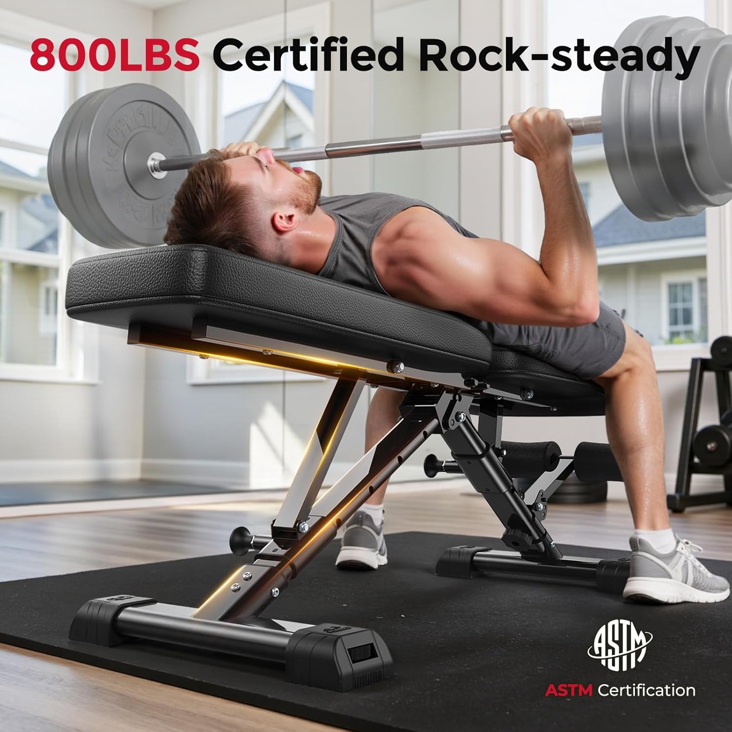 Home Gym Adjustable Weight Ben - Home Gym Bench ulasan dan harga