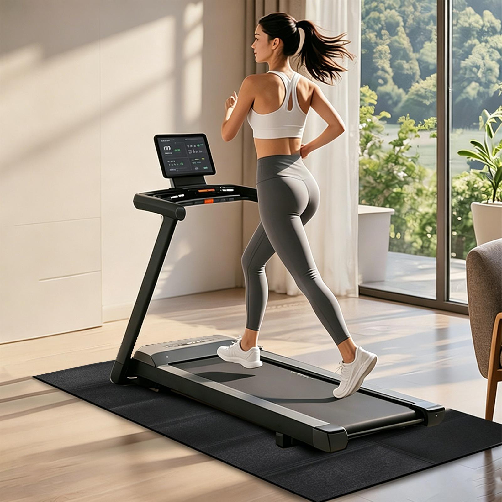 Treadmill Mat Vibration Absorb - Home Gym Workout ulasan dan harga