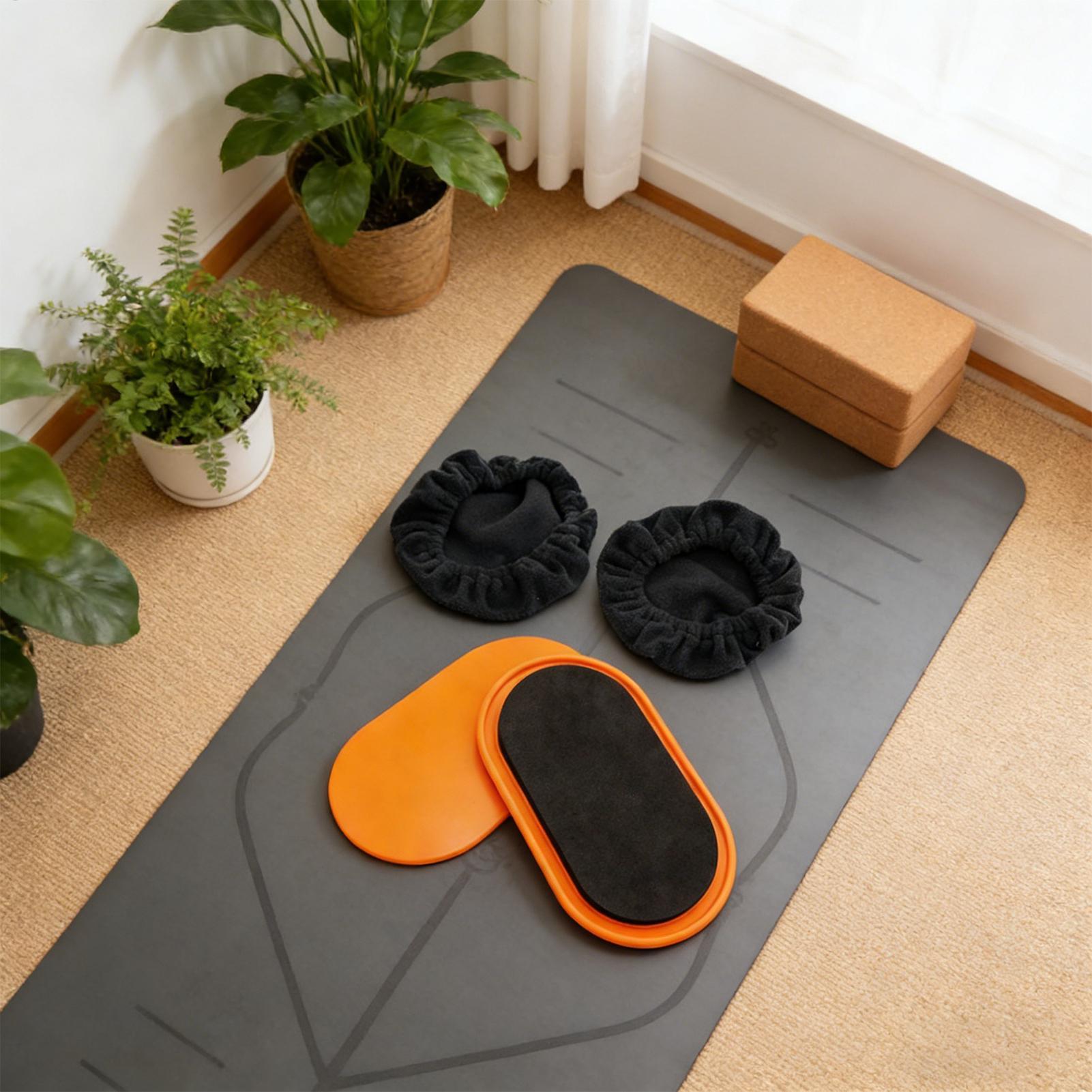 Workout Sliders Disc Oval Shap - Fitness Home Gym Equipment ulasan dan harga