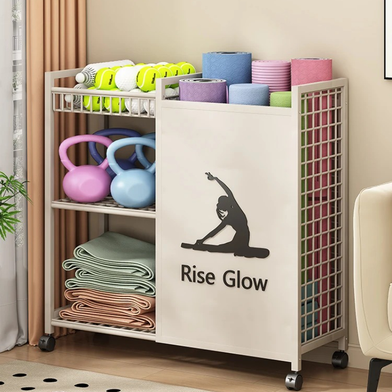 Mobile Fitness Cart with Wheel - Home Gym In Garage ulasan dan harga