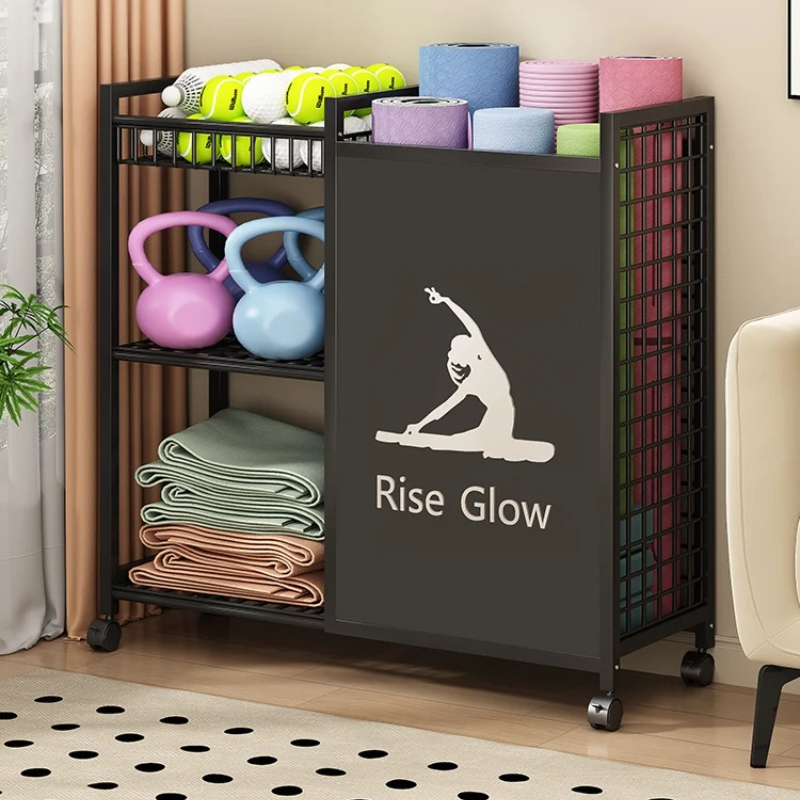 Mobile Fitness Cart with Wheel - Home Gym In Garage ulasan dan harga