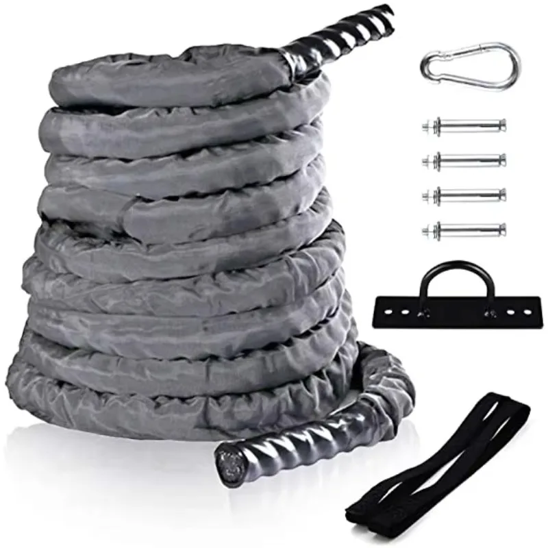 High Quality Nylon Battle Rope - Fitness Home Gym Equipment ulasan dan harga
