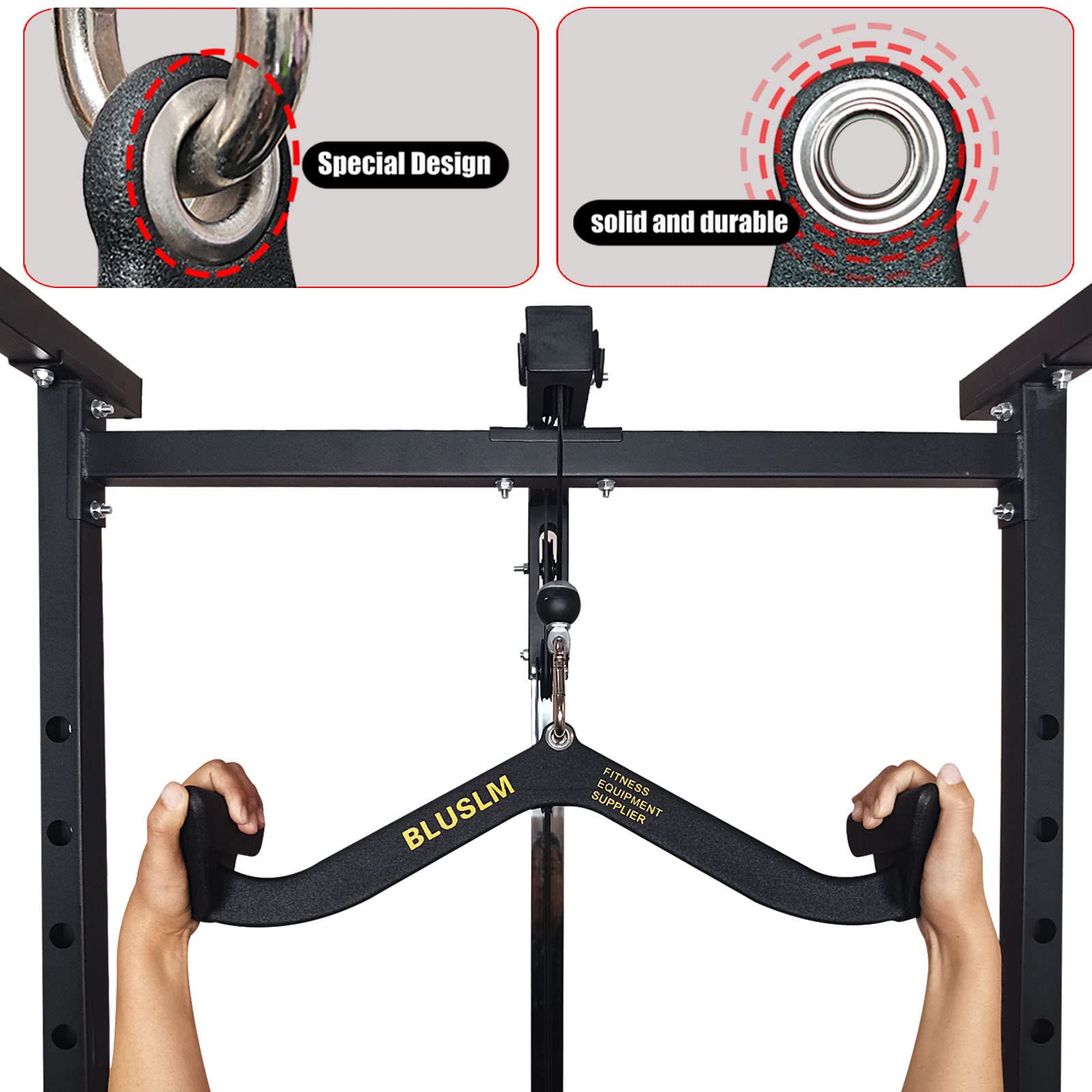 Home Gym Fitness Lat Pull Down - Home Gym System ulasan dan harga