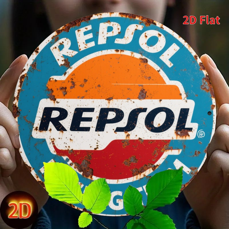 2D Flat, 1pc Vintage REPSOL Lo - Home Gym In Garage ulasan dan harga