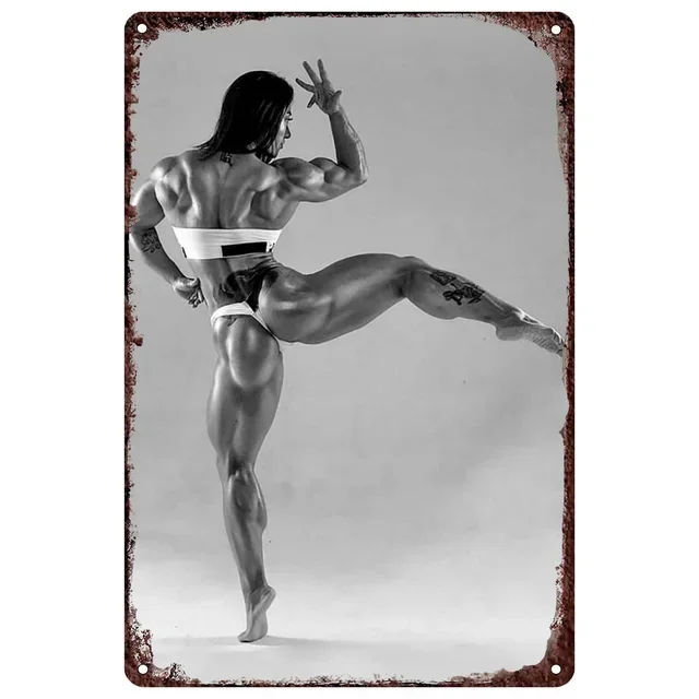 Vintage Fitness Workout Metal  - Home Gym In Garage ulasan dan harga