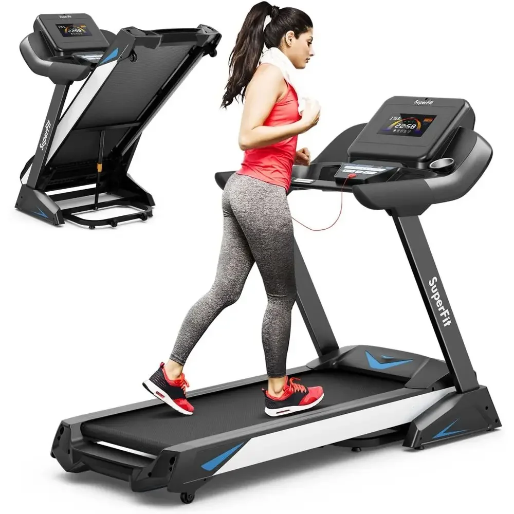 Heavy-Duty Treadmill with 4.75 - Home Gym System ulasan dan harga