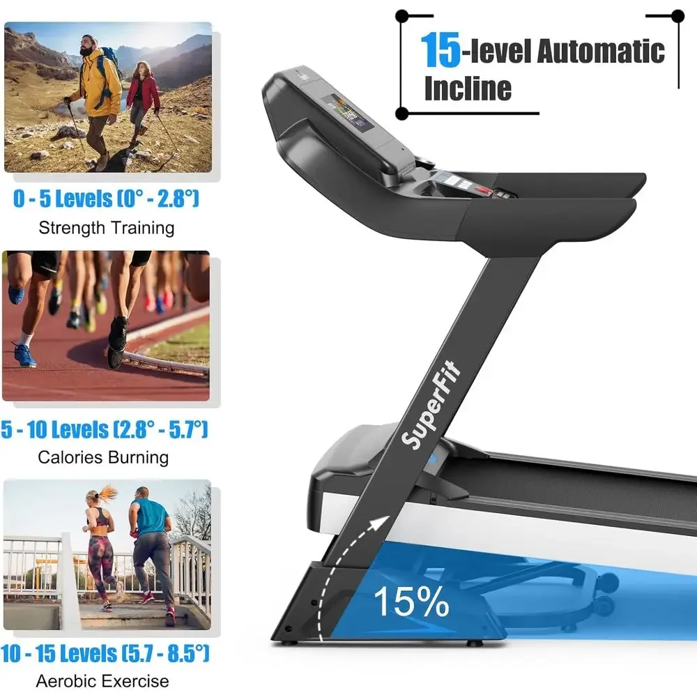 Heavy-Duty Treadmill with 4.75 - Home Gym System ulasan dan harga