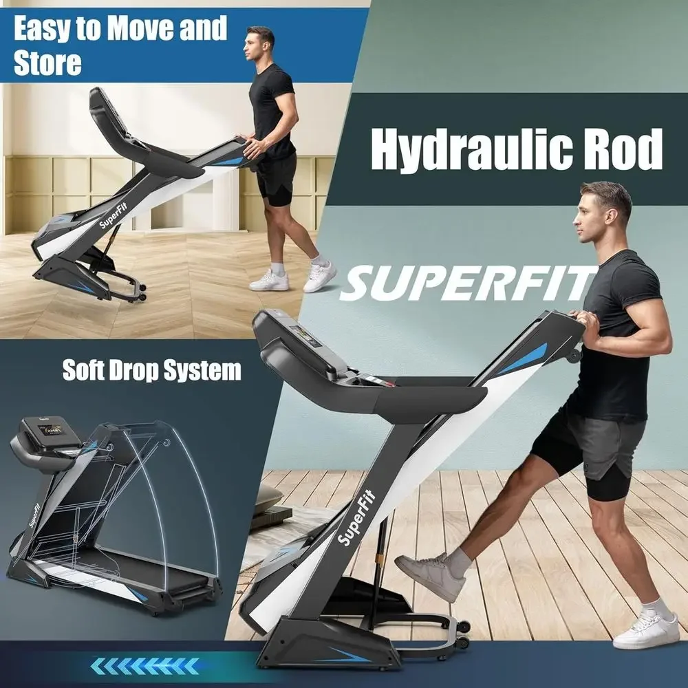 Heavy-Duty Treadmill with 4.75 - Home Gym System ulasan dan harga