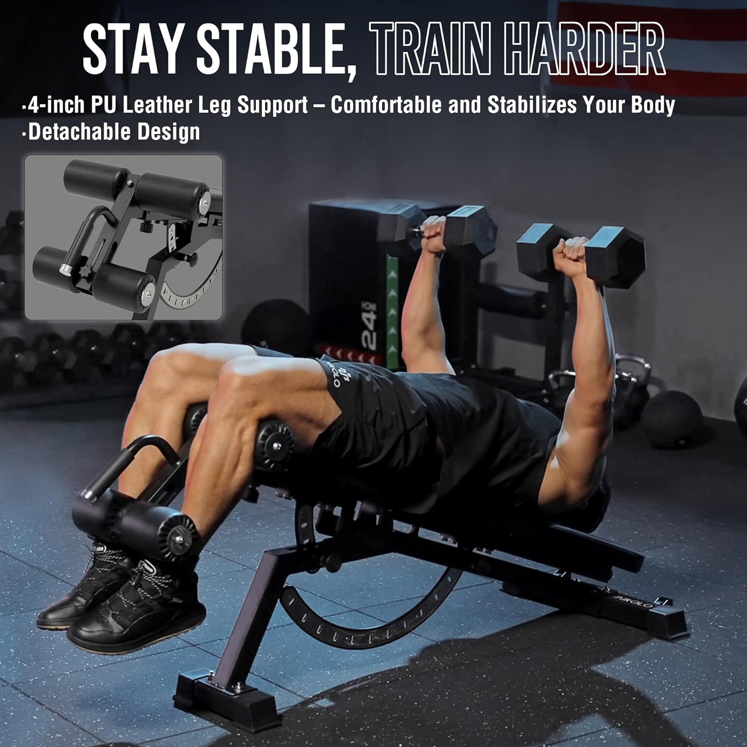 Home Gym Weight Bench - Steel  - Home Gym Bench ulasan dan harga