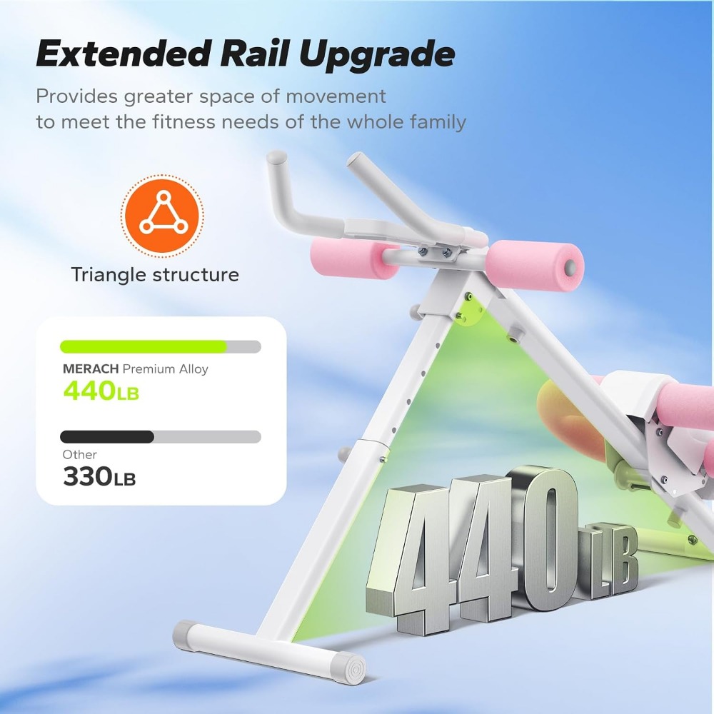 Adjustable Ab Trainer Machine  - Home Gym Workout ulasan dan harga