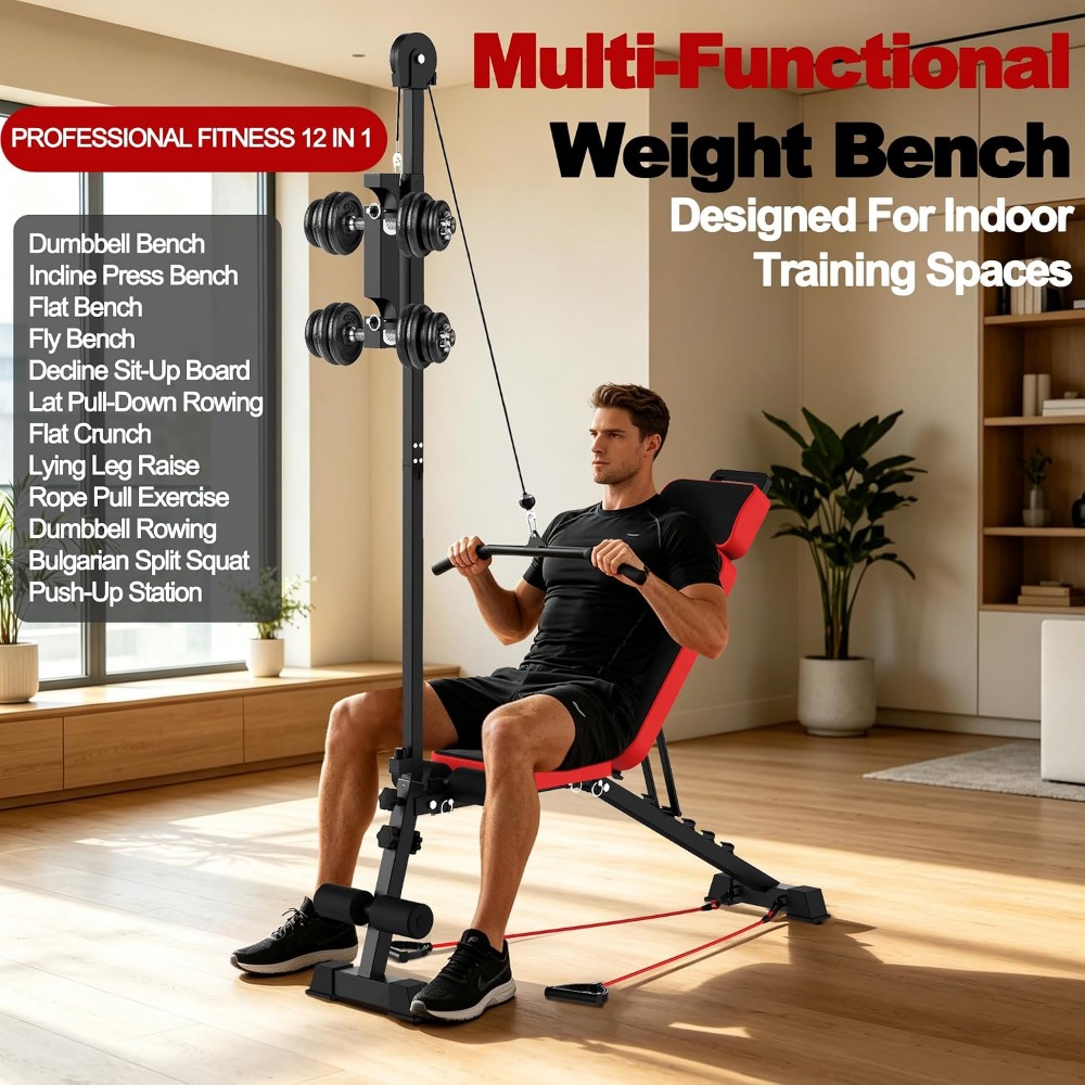 Multi-Functional Weight Bench  - Home Gym System ulasan dan harga