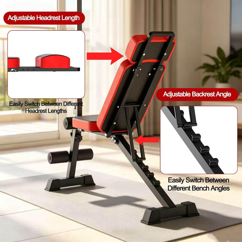 Multi-Functional Weight Bench  - Home Gym System ulasan dan harga