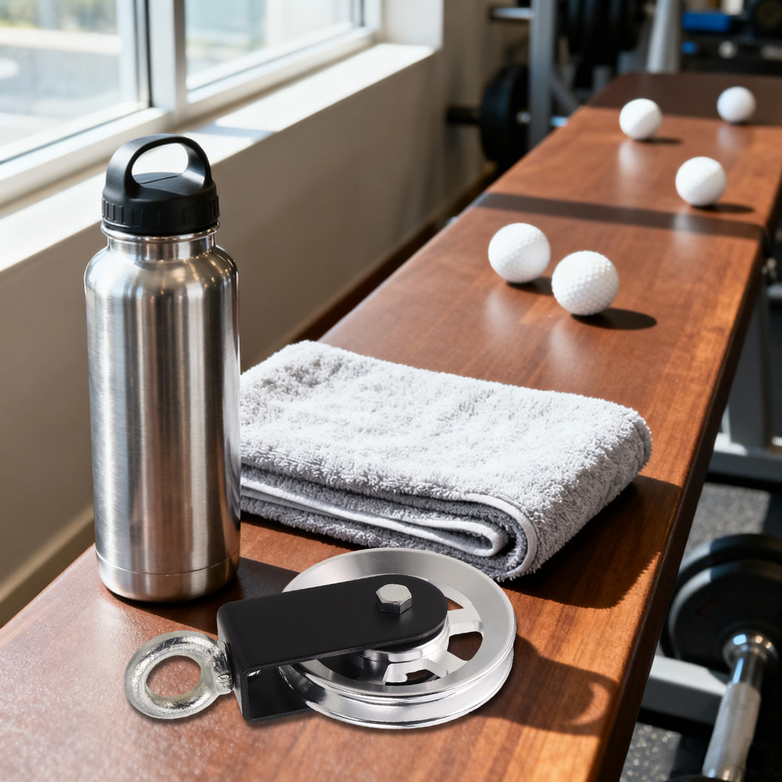 Aluminum Alloy Cable Pulley Wh - Home Gym System ulasan dan harga