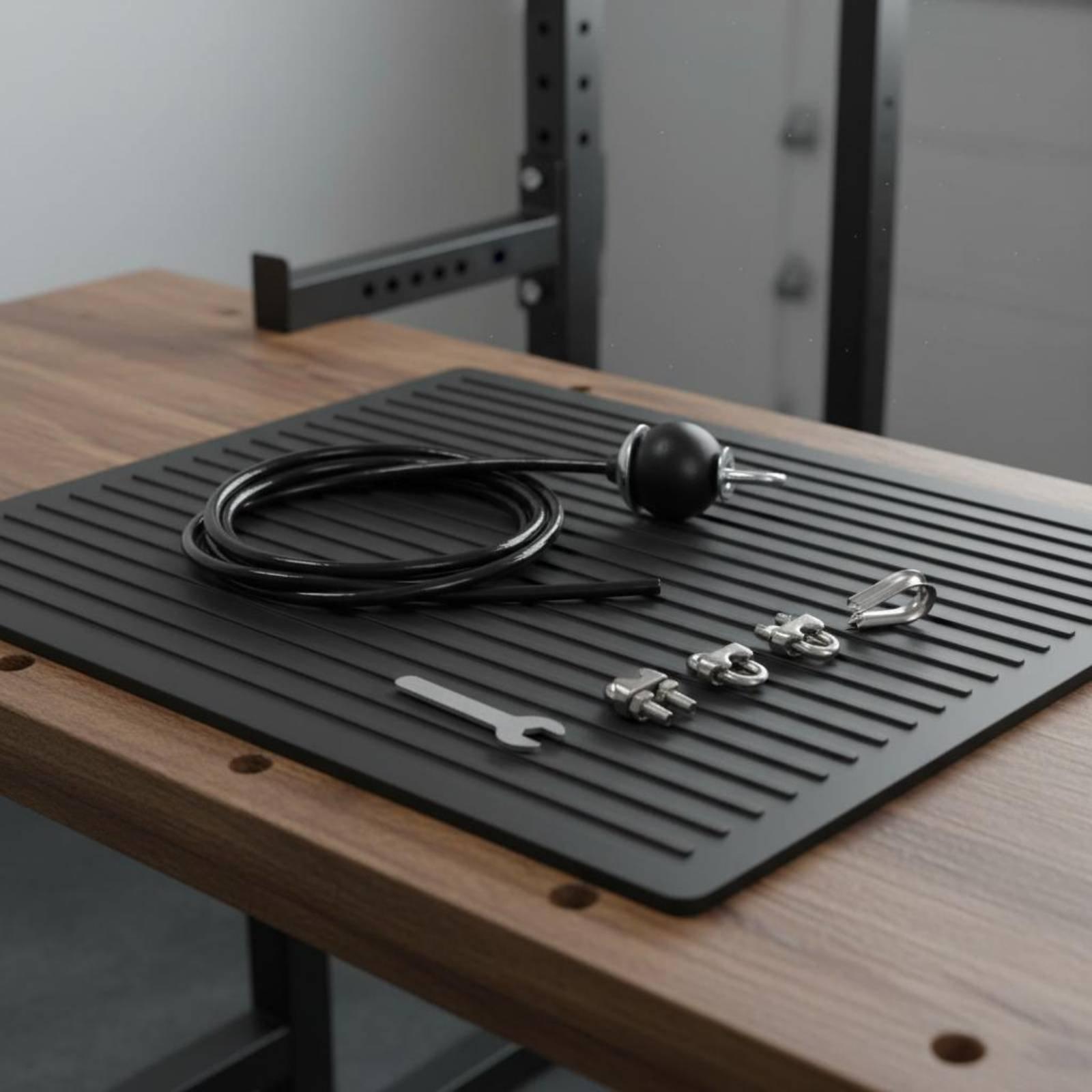 Pulley Cable Adjustable Steel  - Home Gym System ulasan dan harga