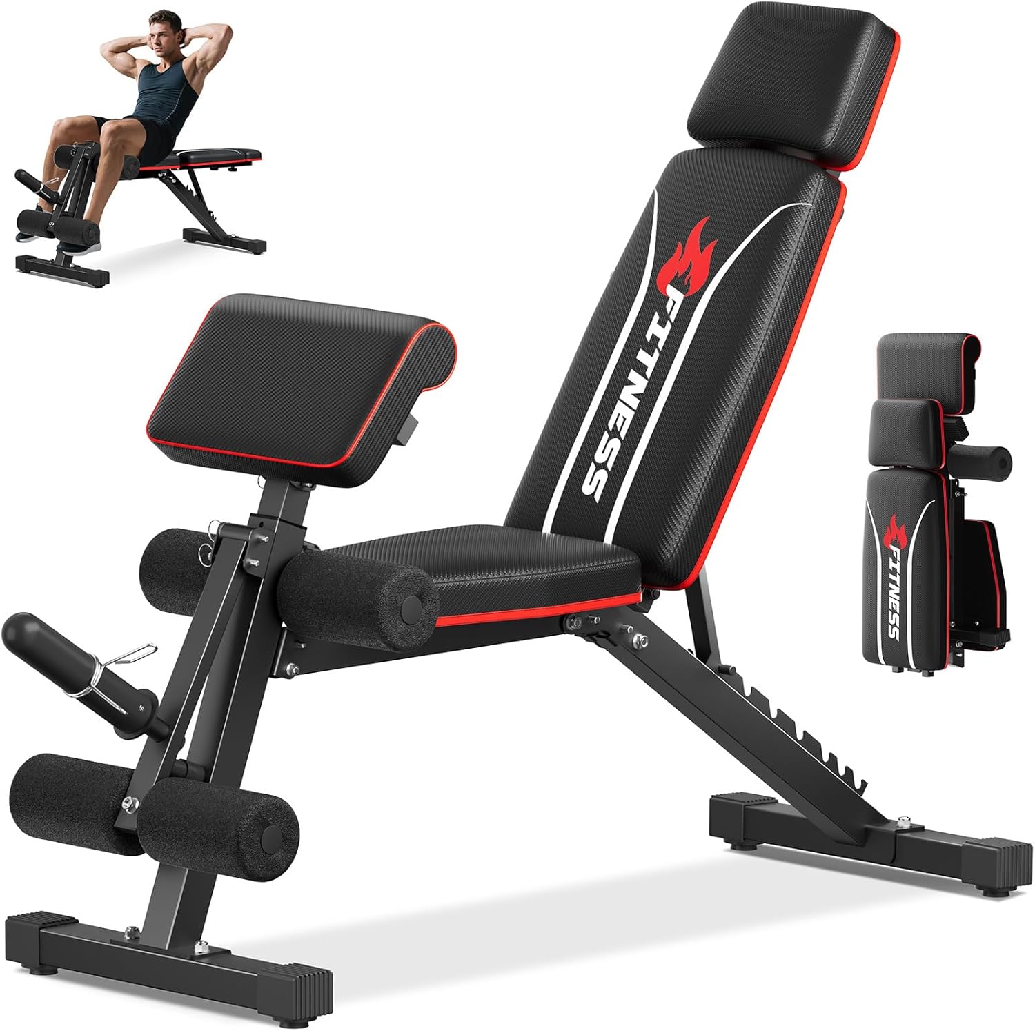 Home Gym Foldable Weight Bench - Home Gym Bench ulasan dan harga